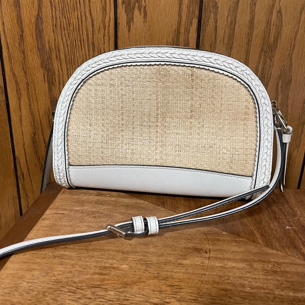 Kate Spade ♠️ Small Straw Crossbody ... - Picture 9 of 16